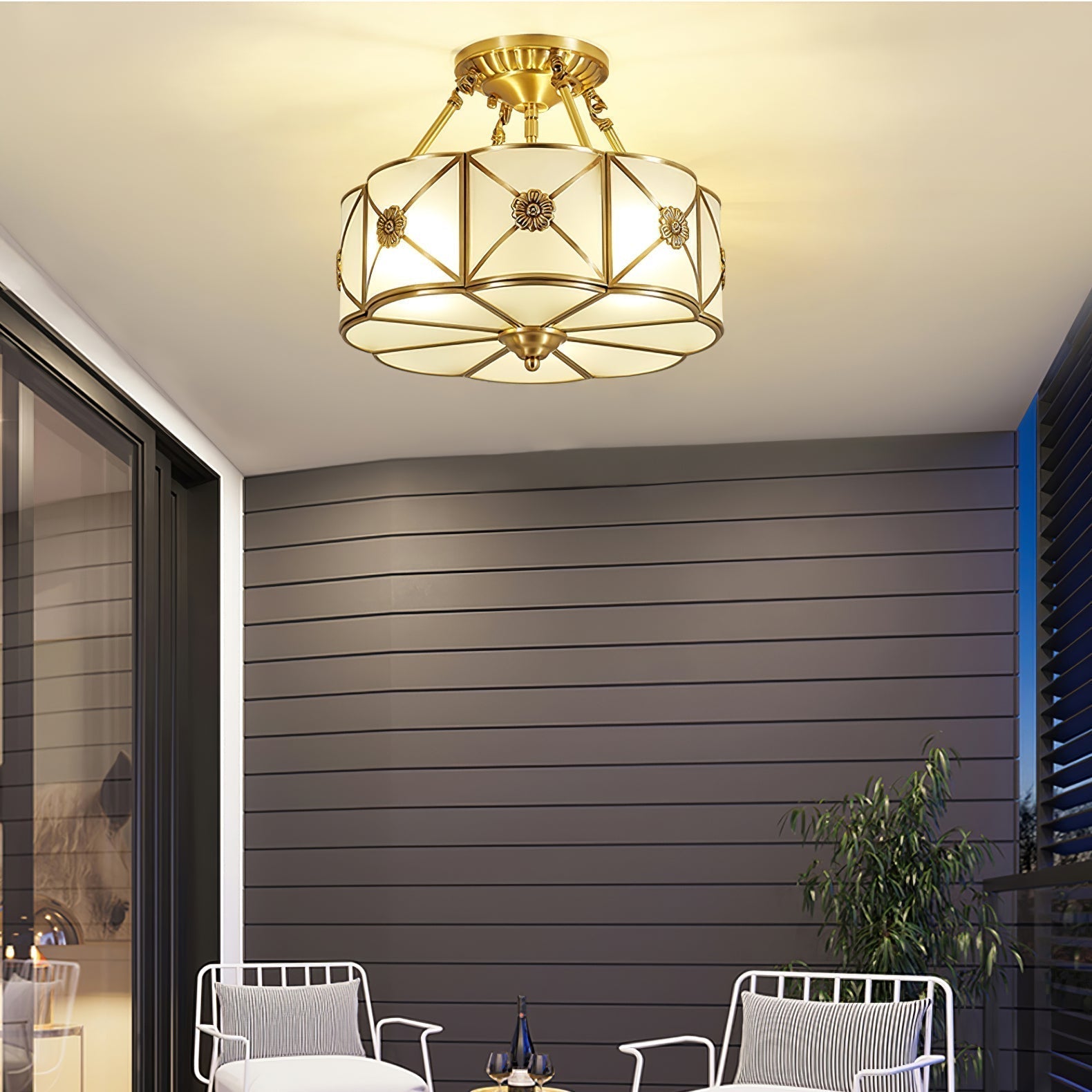 Preston Ceiling Lamp by FIFTH & BEAM — product view 4