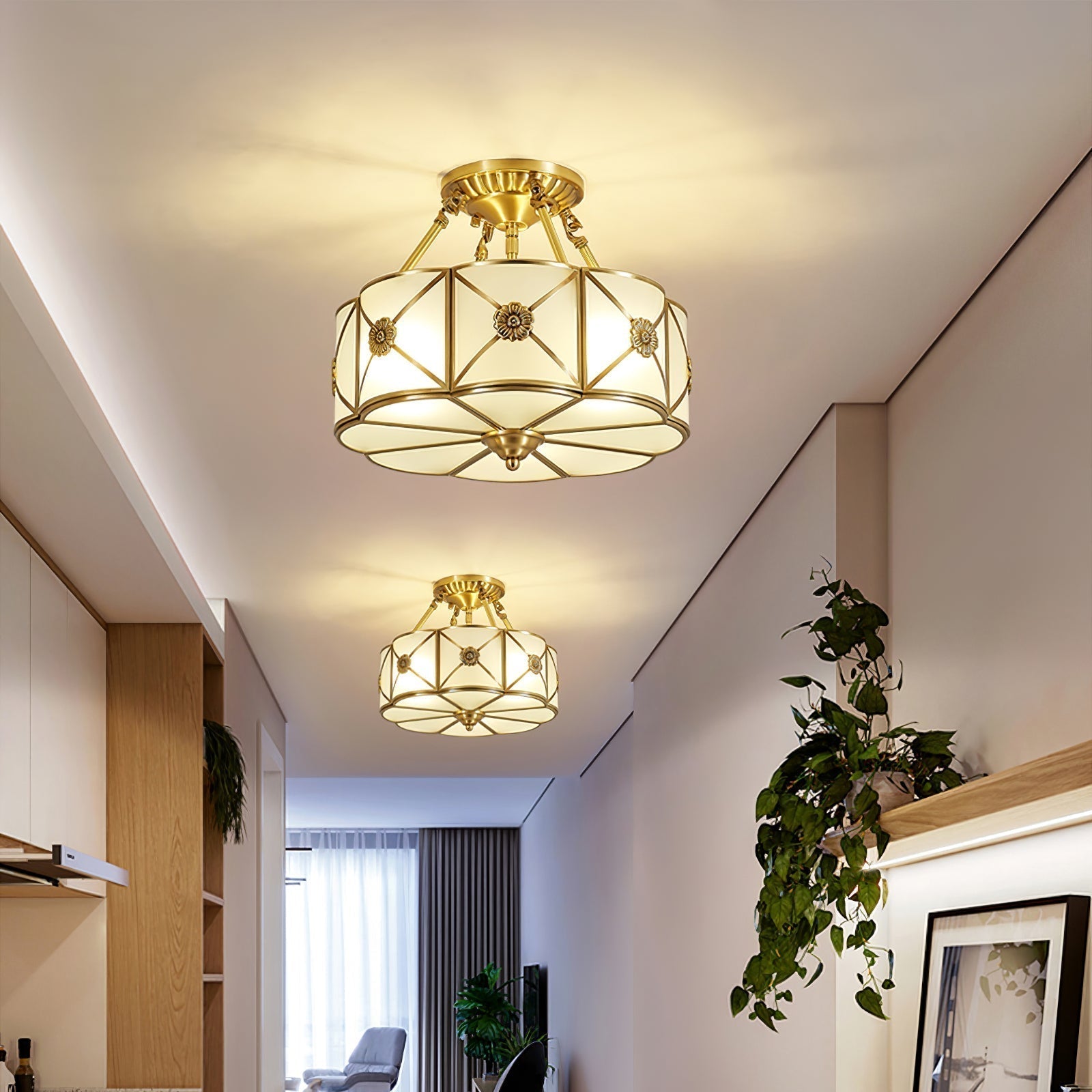 Preston Ceiling Lamp by FIFTH & BEAM — product view 24