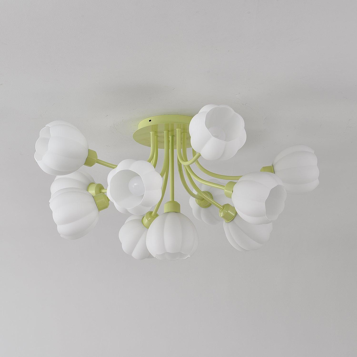 Pumpkin Matcha Ceiling Lamp by FIFTH & BEAM — product view 14