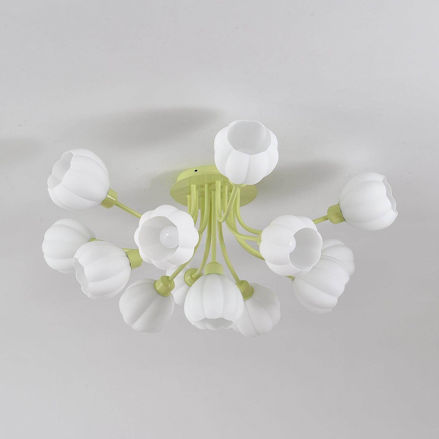 Pumpkin Matcha Ceiling Lamp by FIFTH & BEAM — product view 16
