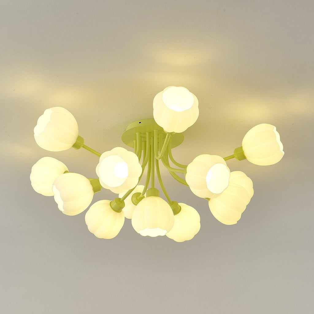 Pumpkin Matcha Ceiling Lamp by FIFTH & BEAM — product view 17