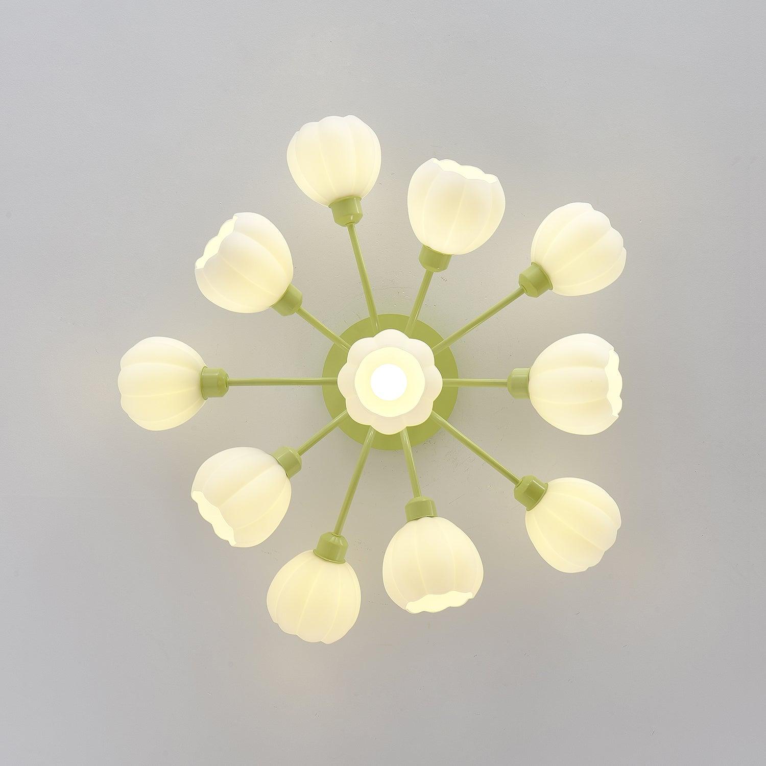 Pumpkin Matcha Ceiling Lamp by FIFTH & BEAM — product view 18