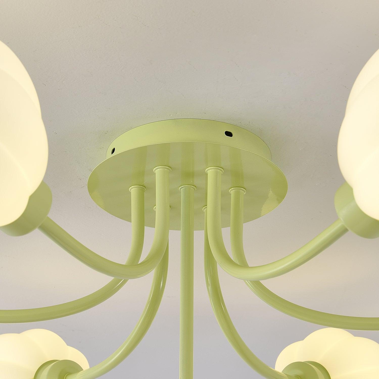 Pumpkin Matcha Ceiling Lamp by FIFTH & BEAM — product view 19