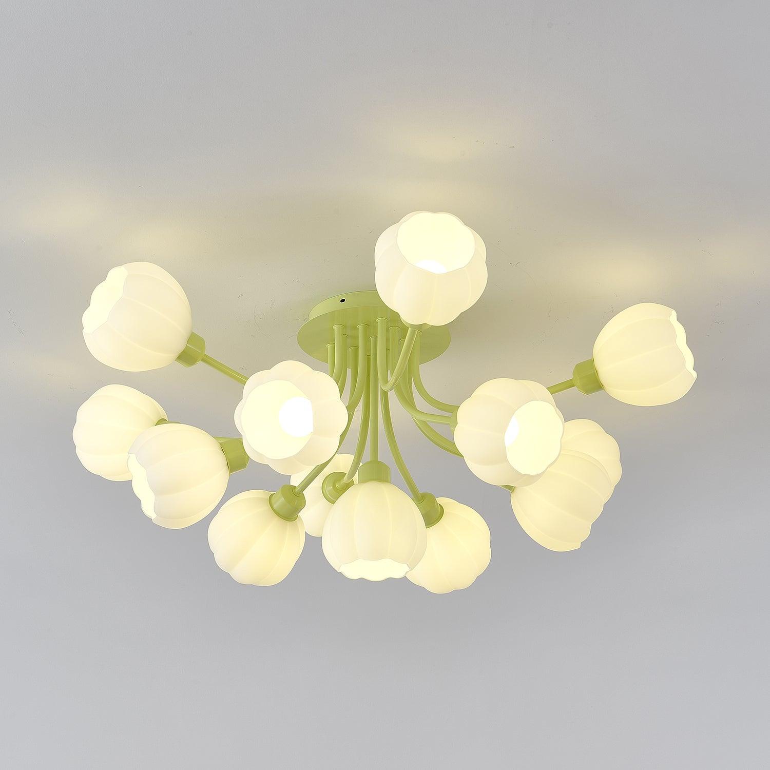 Pumpkin Matcha Ceiling Lamp by FIFTH & BEAM — product view 15