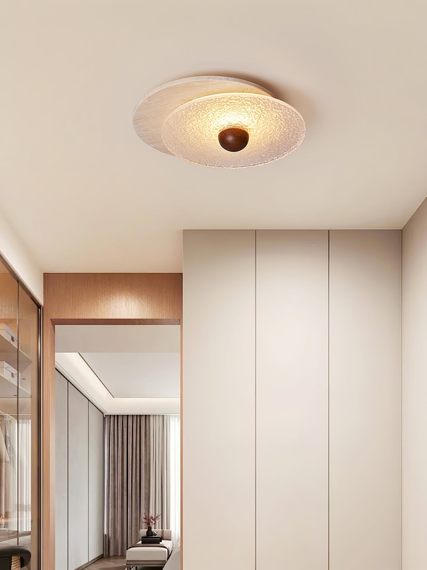 Radiant Disc Ceiling Lamp by FIFTH & BEAM — product view 12