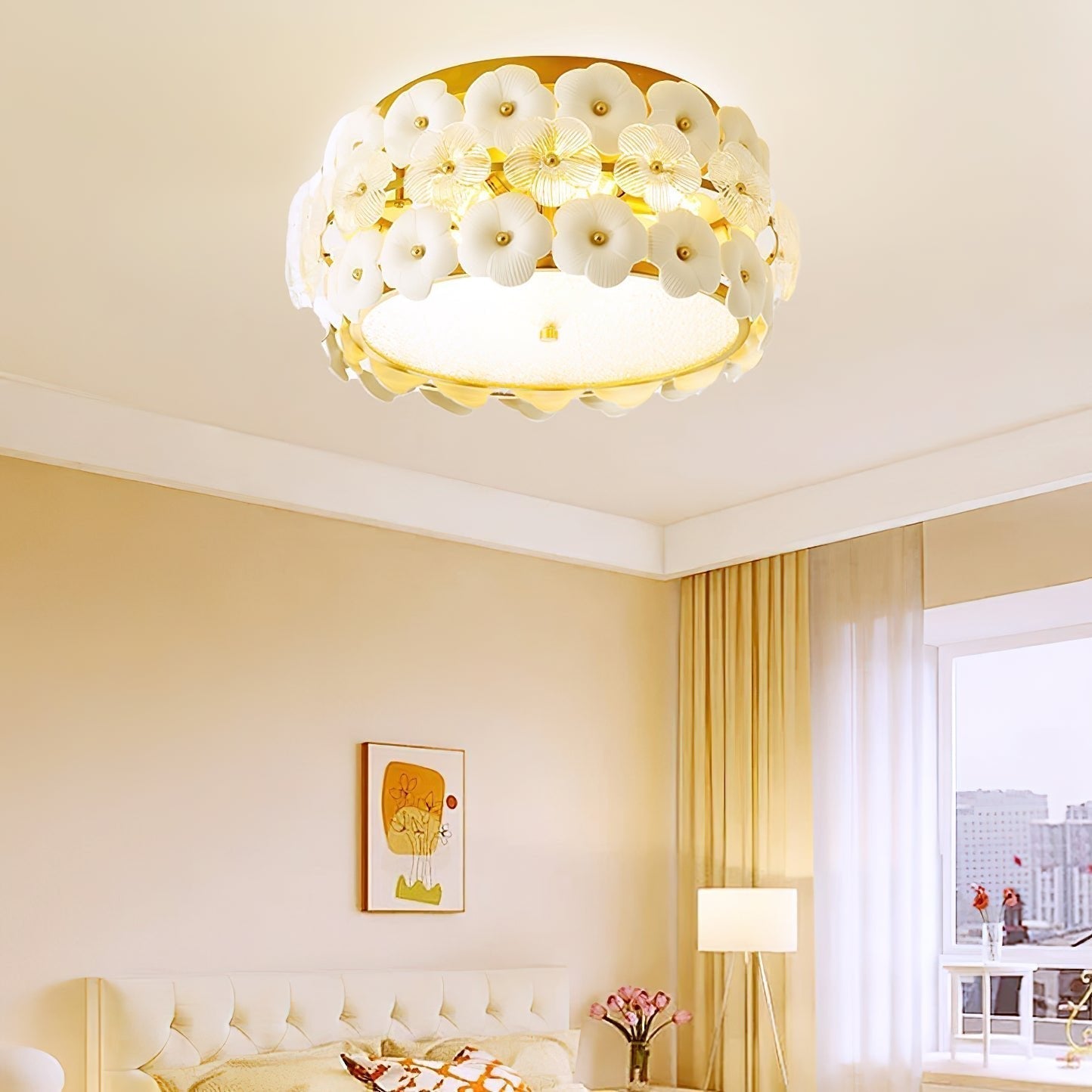 Regina Flowers Ceiling Lamp by FIFTH & BEAM — product view 2