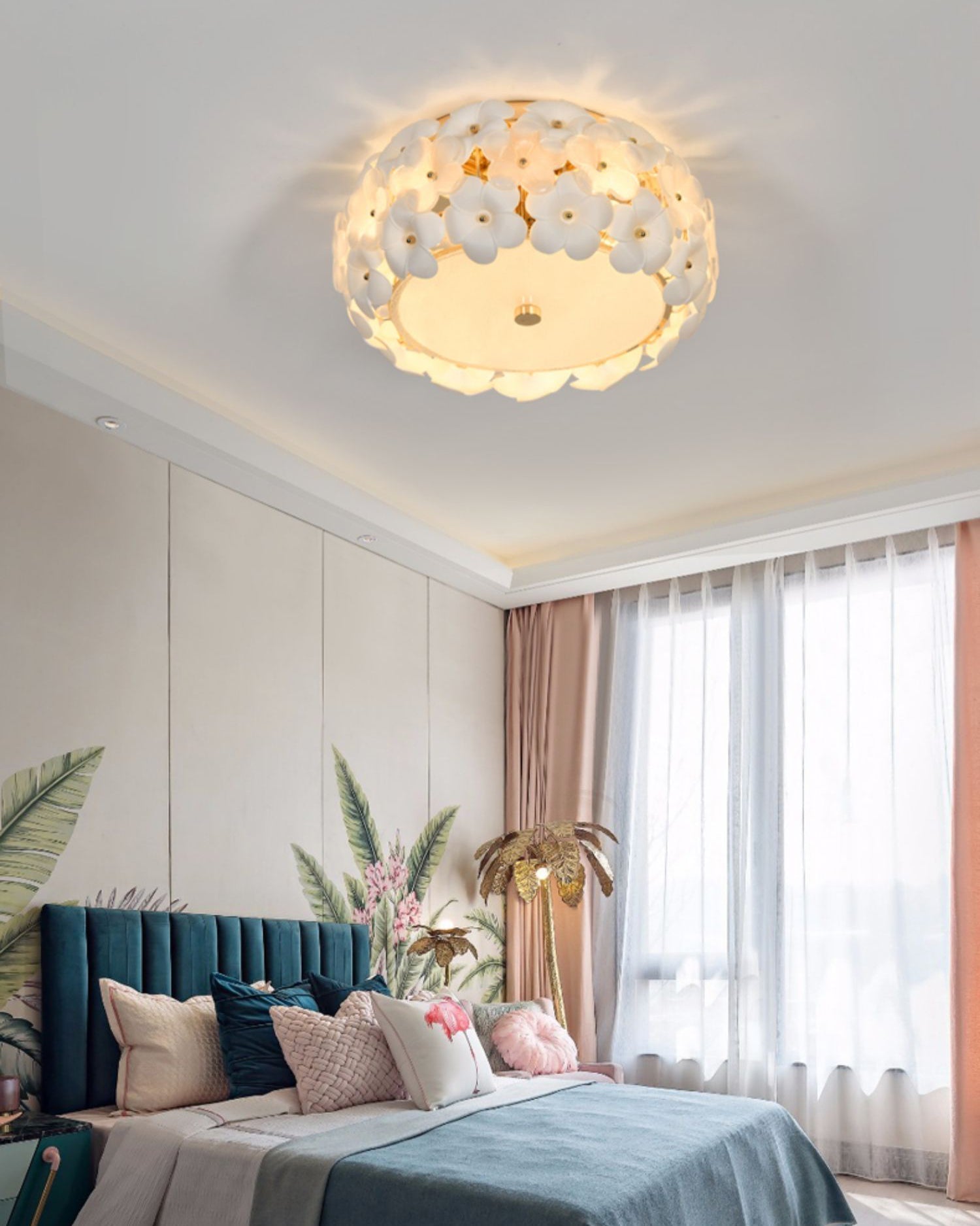 Regina Flowers Ceiling Lamp by FIFTH & BEAM — product view 11