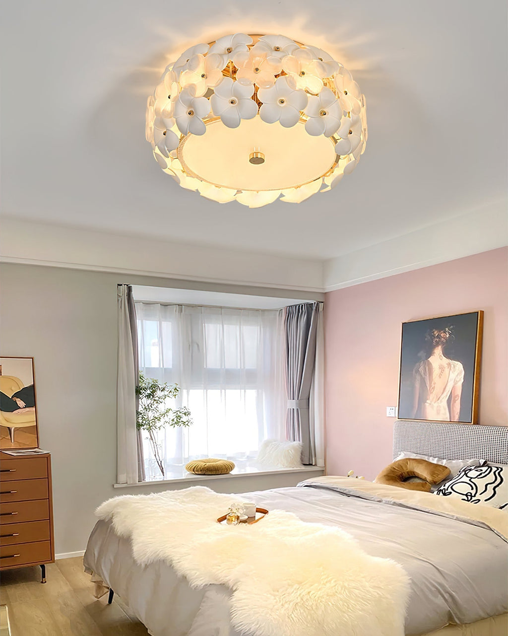 Regina Flowers Ceiling Lamp by FIFTH & BEAM — product view 12