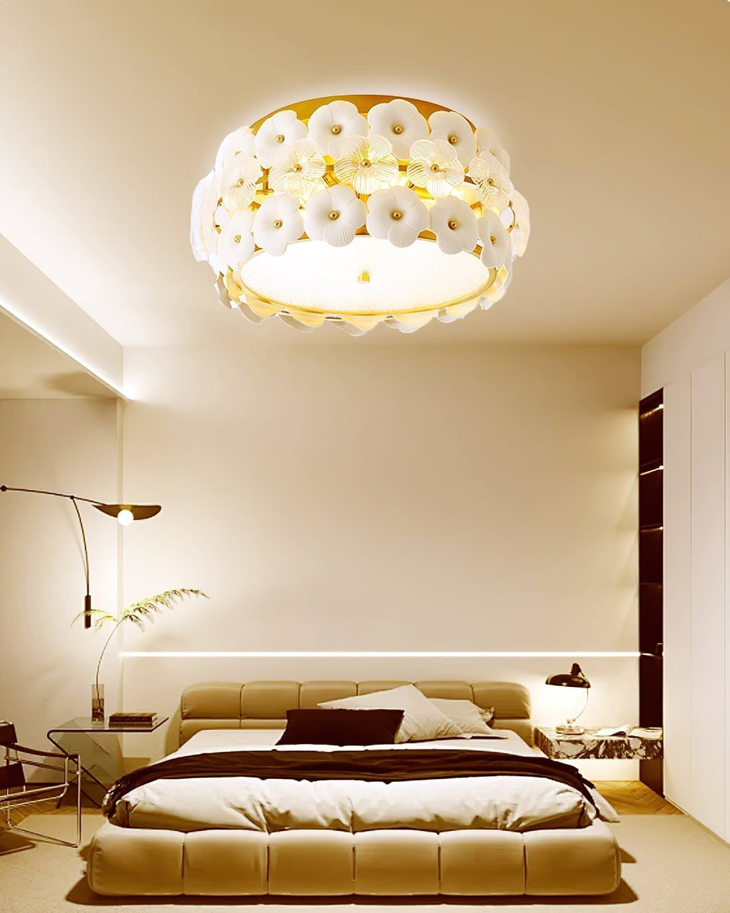 Regina Flowers Ceiling Lamp by FIFTH & BEAM — product view 3