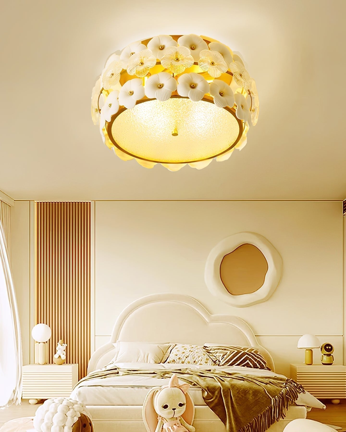 Regina Flowers Ceiling Lamp by FIFTH & BEAM — product view 5