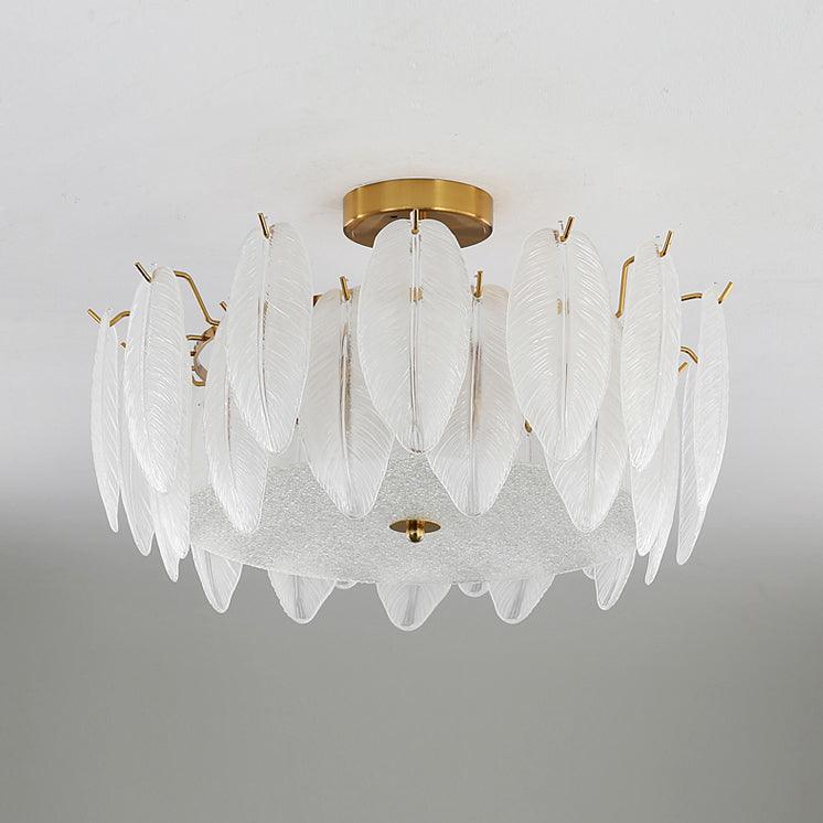 Retro Feather Ceiling Lamp by FIFTH & BEAM — product view 28