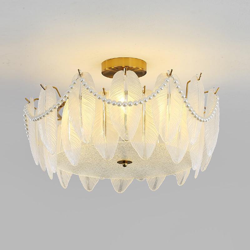 Retro Feather Ceiling Lamp by FIFTH & BEAM — product view 23