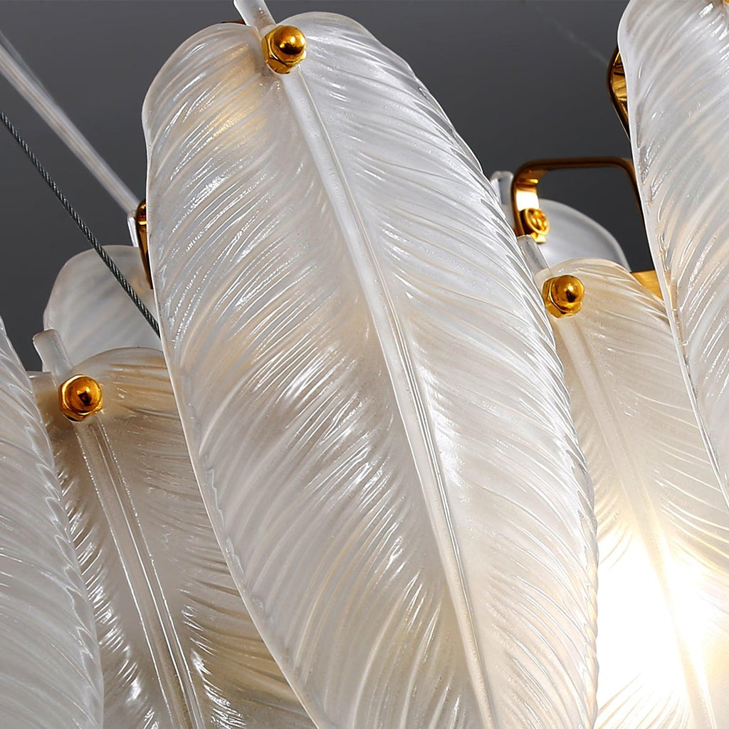 Retro Feather Ceiling Lamp by FIFTH & BEAM — product view 34