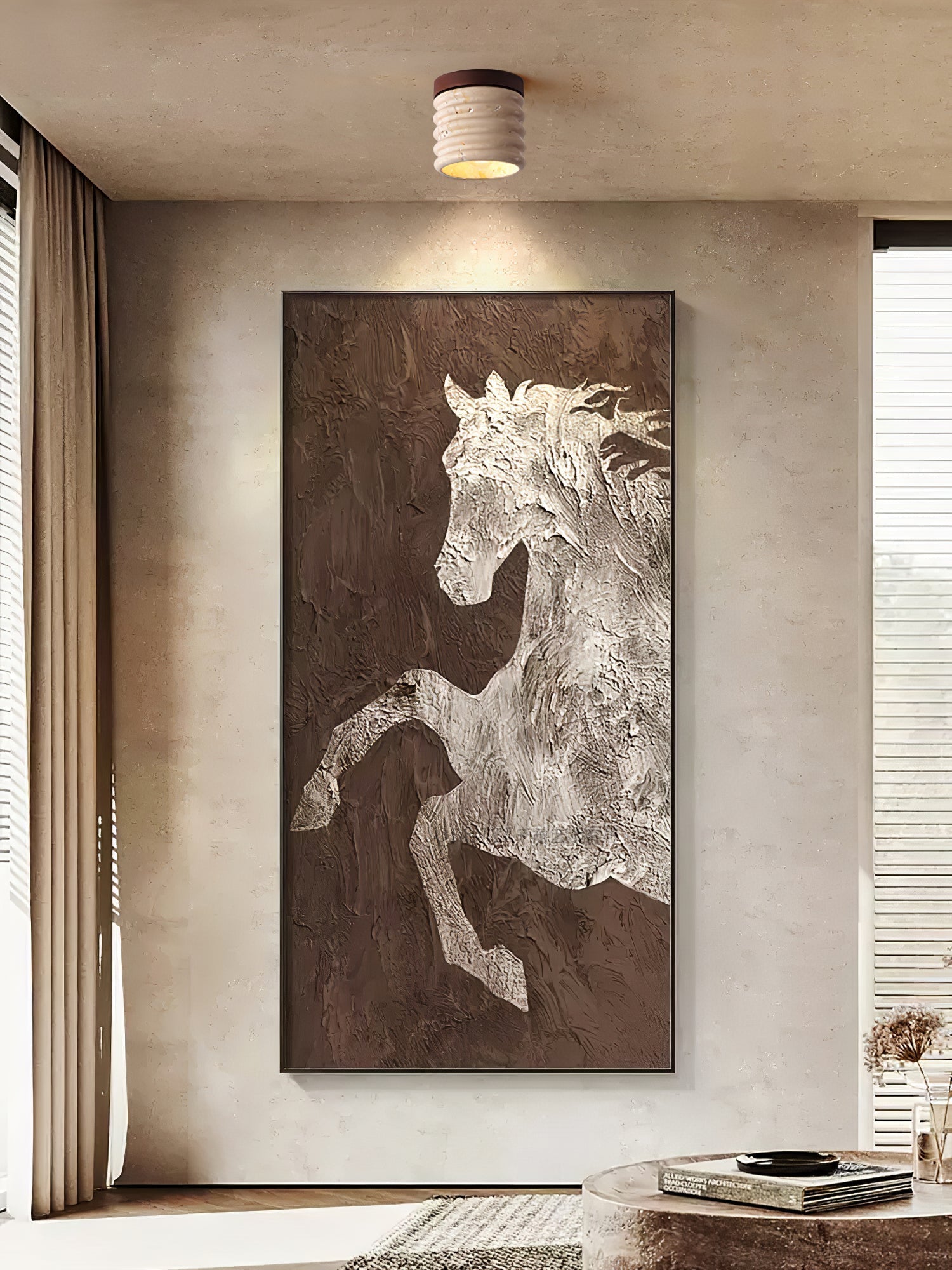 Ridge Artisan Ceiling Lamp by FIFTH & BEAM — product view 7