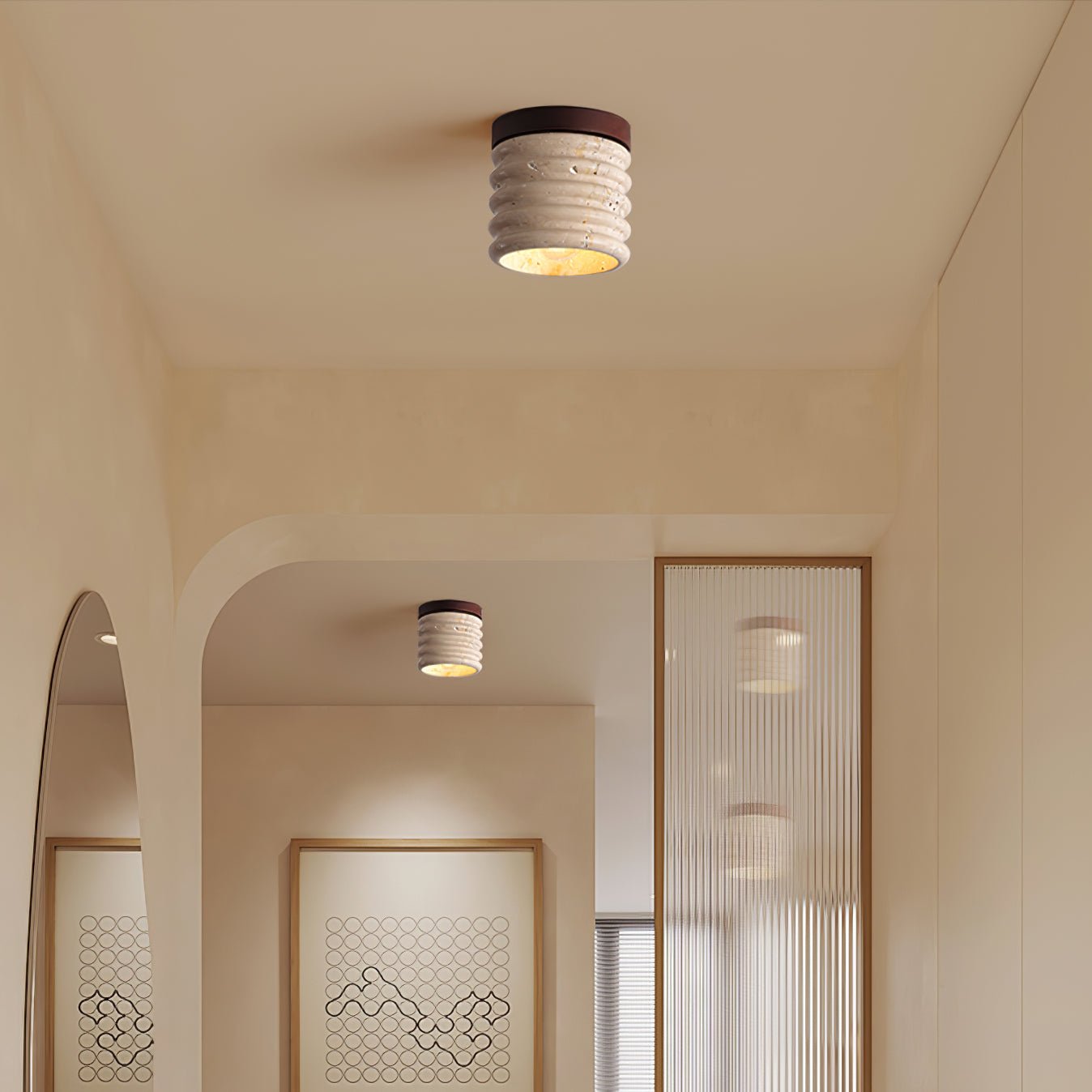 Ridge Artisan Ceiling Lamp by FIFTH & BEAM — product view 3