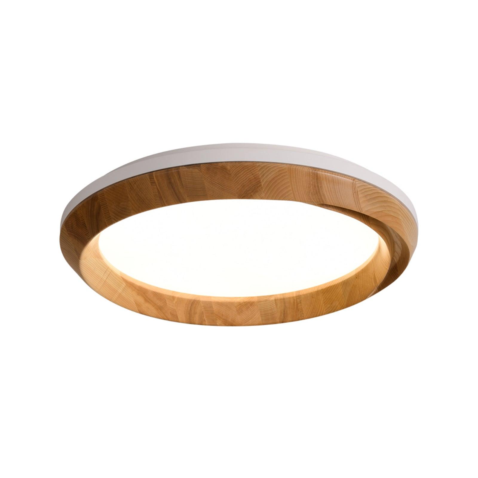 Ripple Wood Ceiling Light by FIFTH & BEAM — product view 25