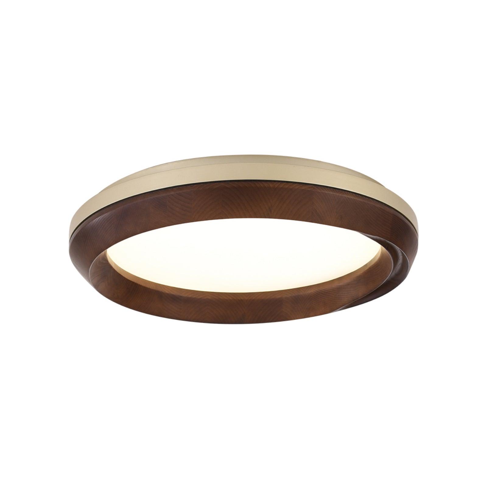 Ripple Wood Ceiling Light by FIFTH & BEAM — product view 23