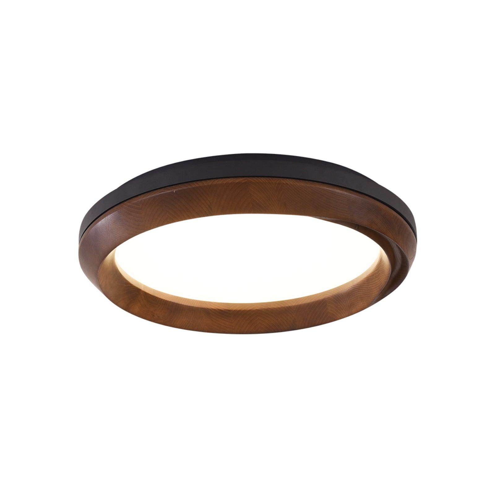 Ripple Wood Ceiling Light by FIFTH & BEAM — product view 24