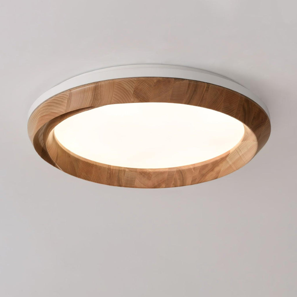Ripple Wood Ceiling Light by FIFTH & BEAM — product view 16