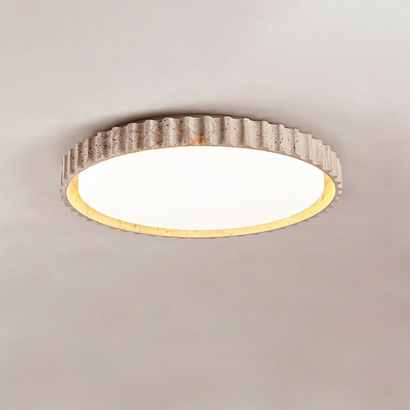 Riva Stone Ceiling Light by FIFTH & BEAM — product view 6