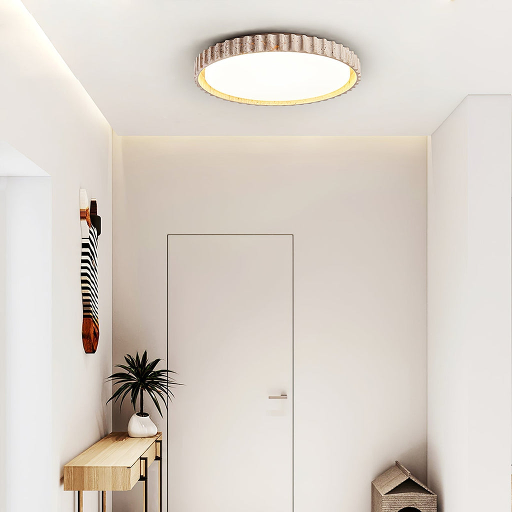 Riva Stone Ceiling Light by FIFTH & BEAM — product view 13