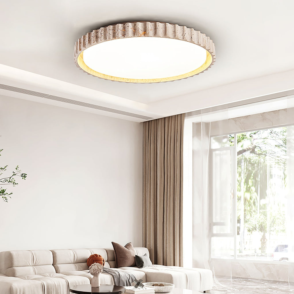 Riva Stone Ceiling Light by FIFTH & BEAM — product view 12