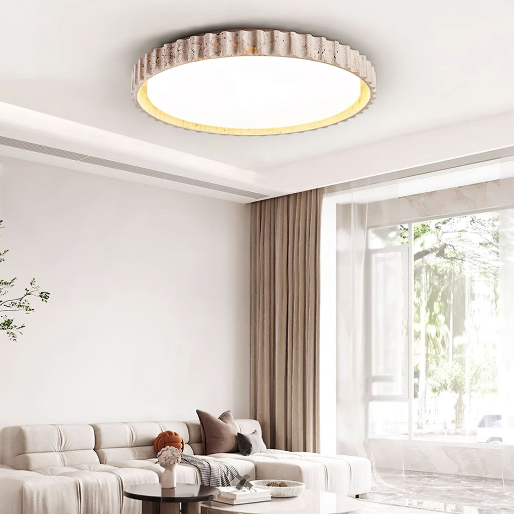 Riva Stone Ceiling Light by FIFTH & BEAM — product view 14