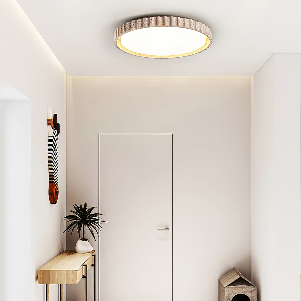 Riva Stone Ceiling Light by FIFTH & BEAM — product view 16
