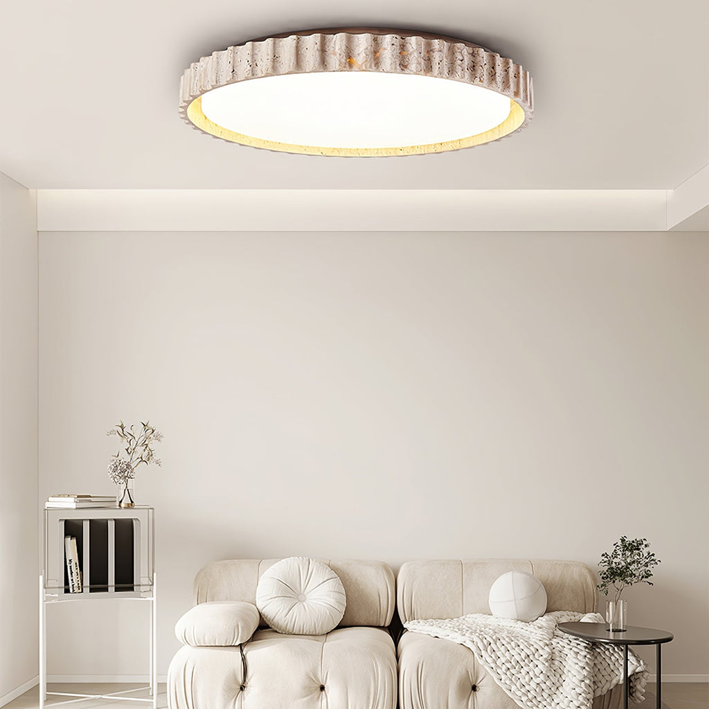 Riva Stone Ceiling Light by FIFTH & BEAM — product view 17