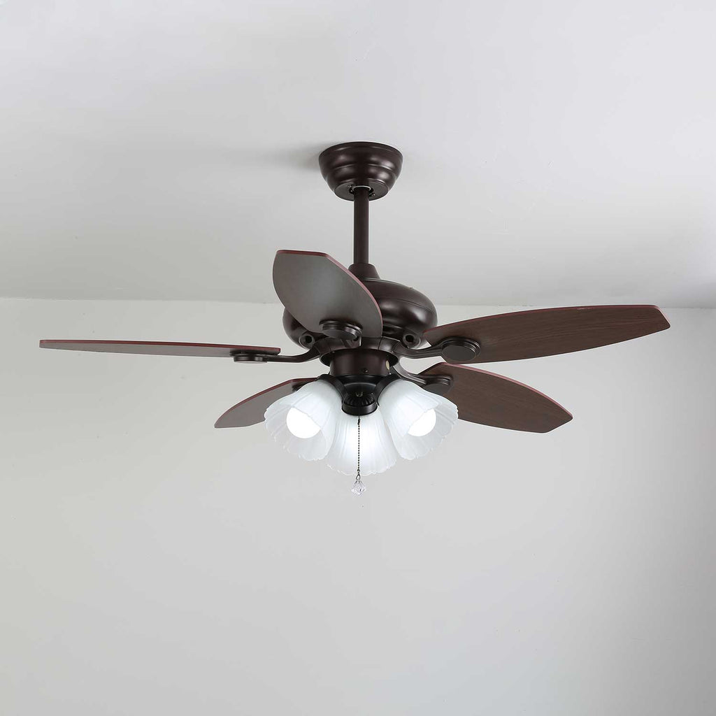 Roselore Bloom Ceiling Fan Light by FIFTH & BEAM — product view 7