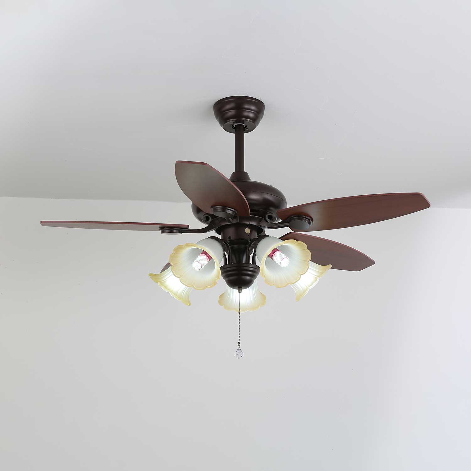 Roselore Bloom Ceiling Fan Light by FIFTH & BEAM — product view 12