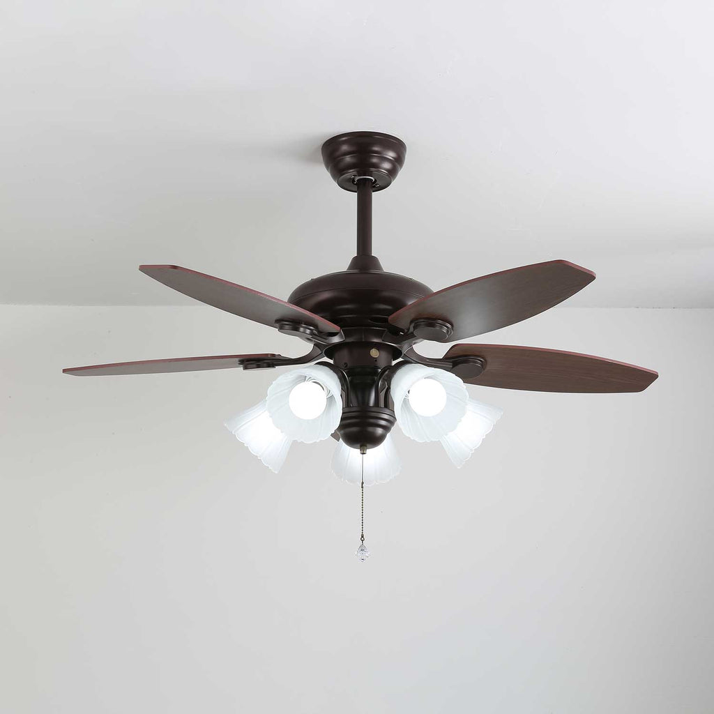 Roselore Bloom Ceiling Fan Light by FIFTH & BEAM — product view 4