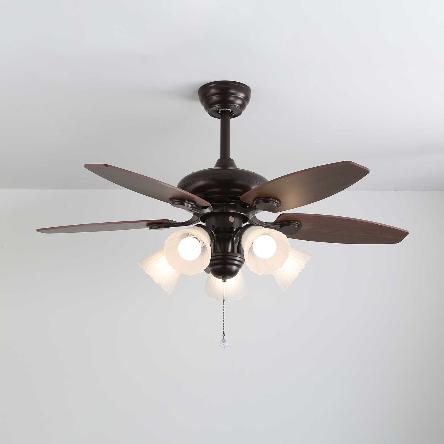 Roselore Bloom Ceiling Fan Light by FIFTH & BEAM — product view 5