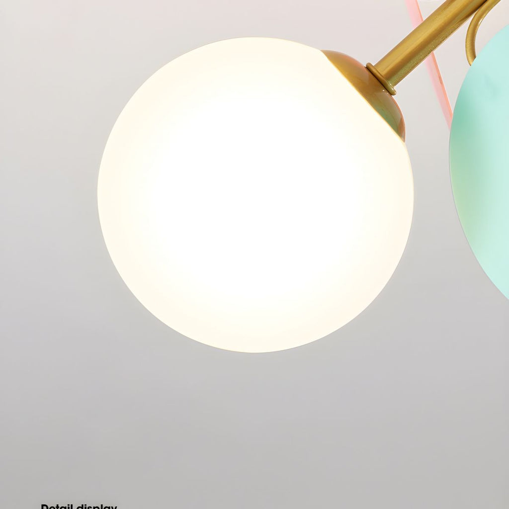 Round Macaron Ceiling Lamp by FIFTH & BEAM — product view 34