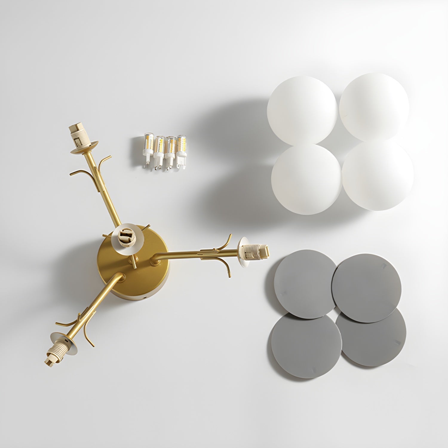 Round Macaron Ceiling Lamp by FIFTH & BEAM — product view 32