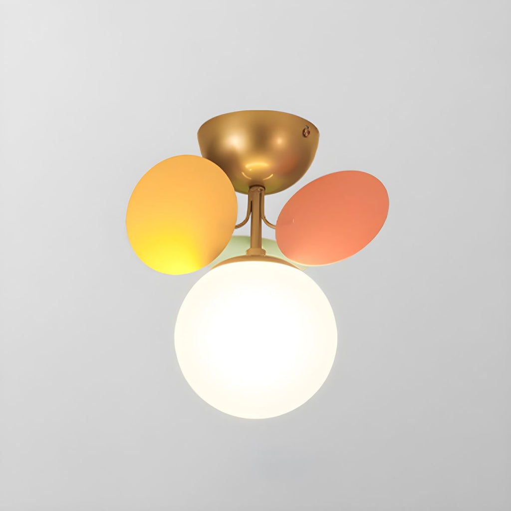 Round Macaron Ceiling Lamp by FIFTH & BEAM — product view 19