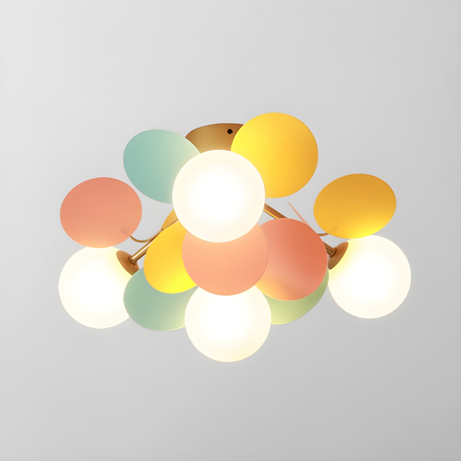 Round Macaron Ceiling Lamp by FIFTH & BEAM — product view 26