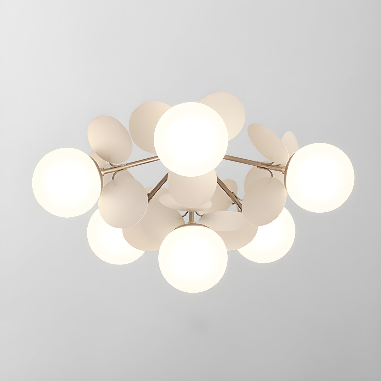 Round Macaron Ceiling Lamp by FIFTH & BEAM — product view 22