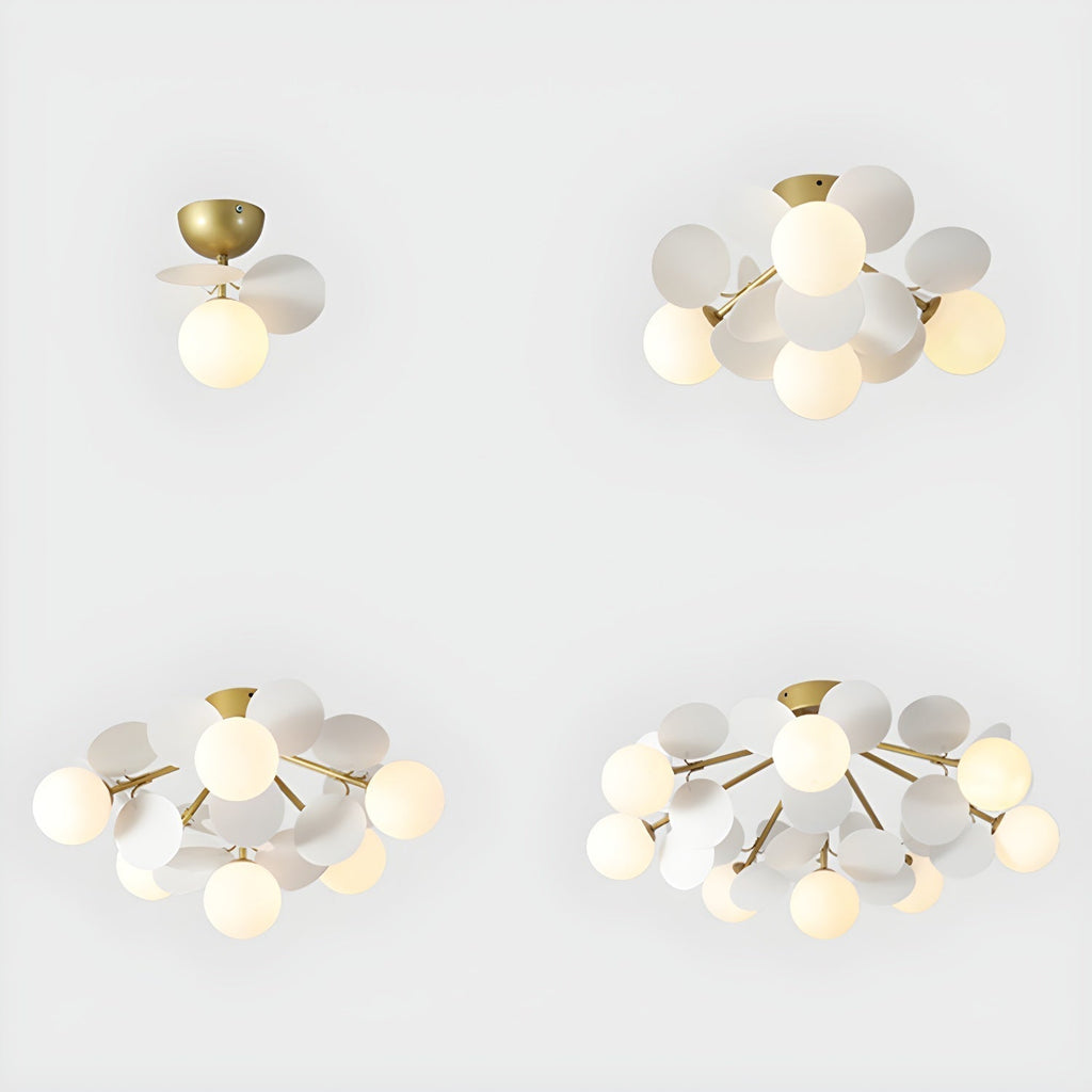 Round Macaron Ceiling Lamp by FIFTH & BEAM — product view 35