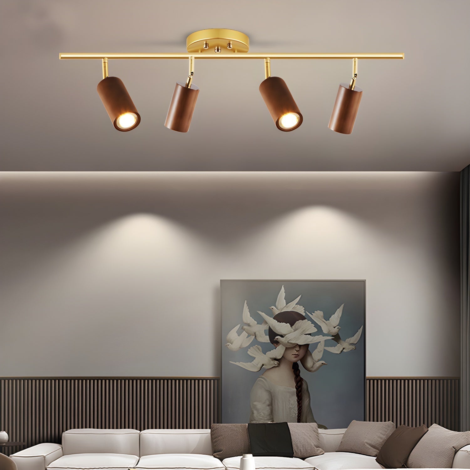 Rowan Ceiling Light by FIFTH & BEAM — product view 7