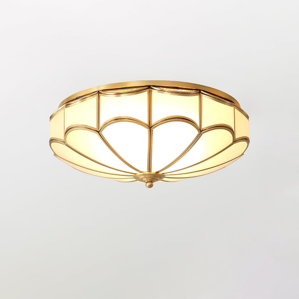 Scalloped Flush Ceiling Light by FIFTH & BEAM — product view 15