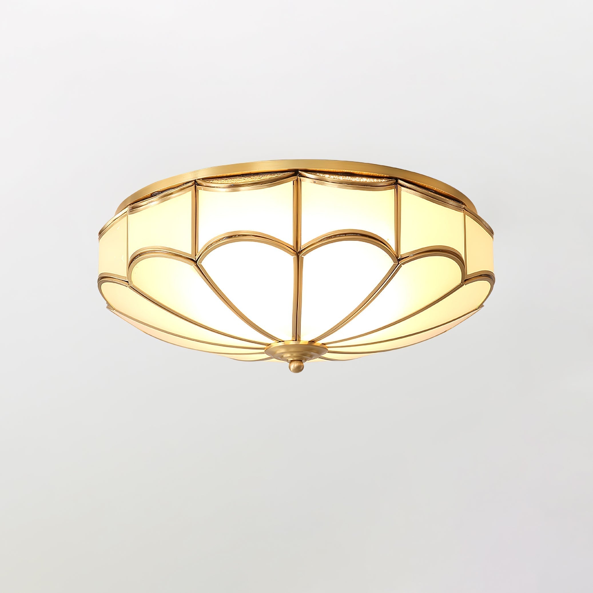 Scalloped Flush Ceiling Light by FIFTH & BEAM — product view 15