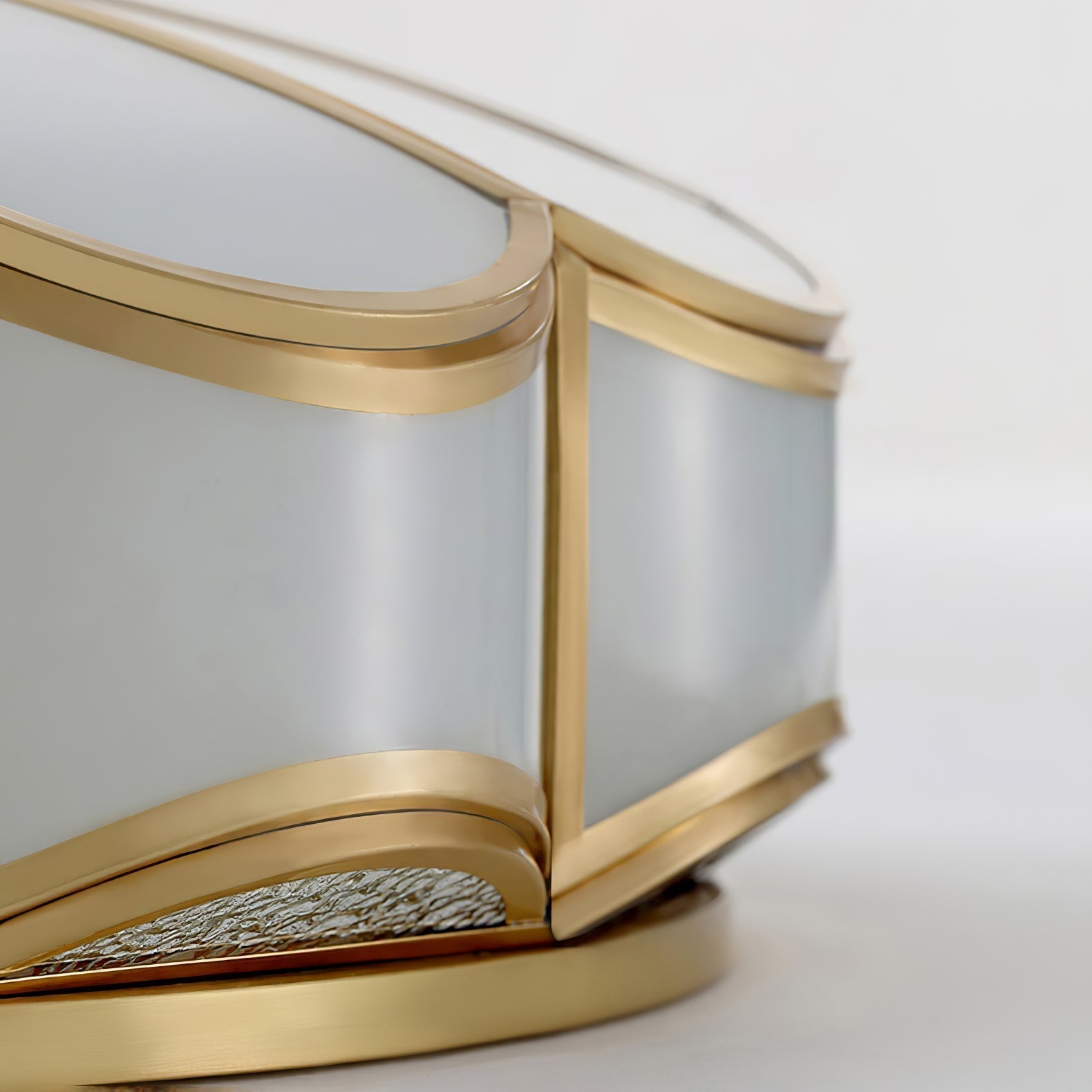Scalloped Flush Ceiling Light by FIFTH & BEAM — product view 19