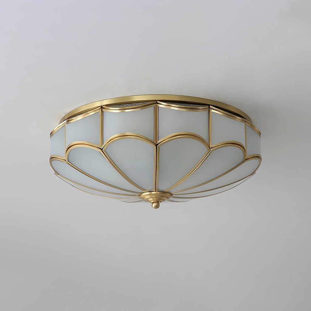 Scalloped Flush Ceiling Light by FIFTH & BEAM — product view 20