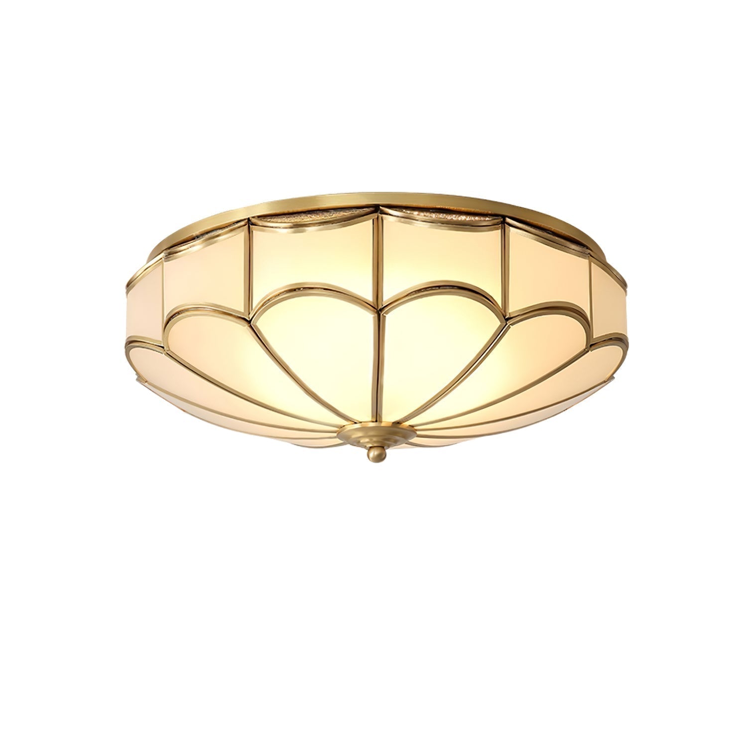 Scalloped Flush Ceiling Light by FIFTH & BEAM — product view 21
