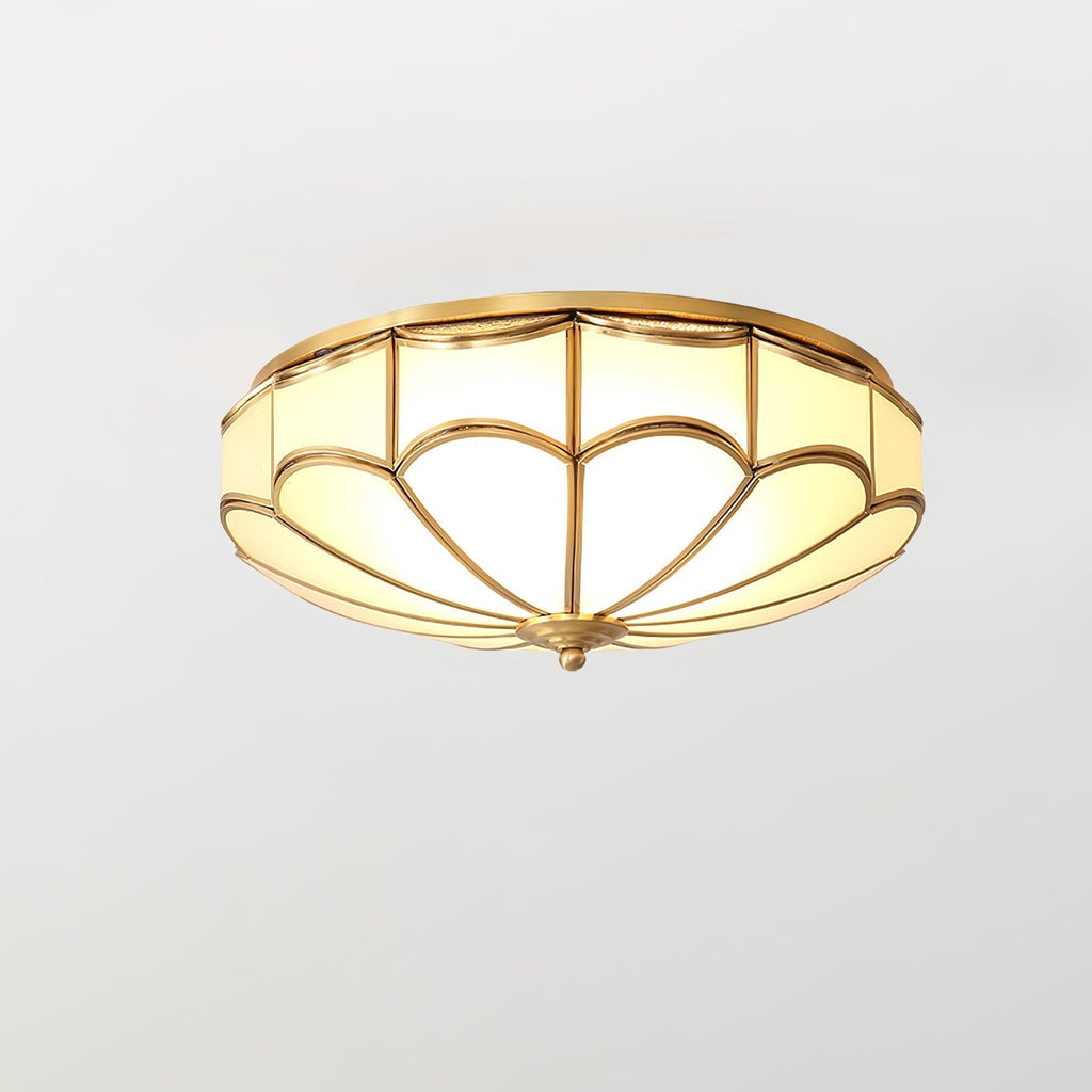 Scalloped Flush Ceiling Light by FIFTH & BEAM — product view 14
