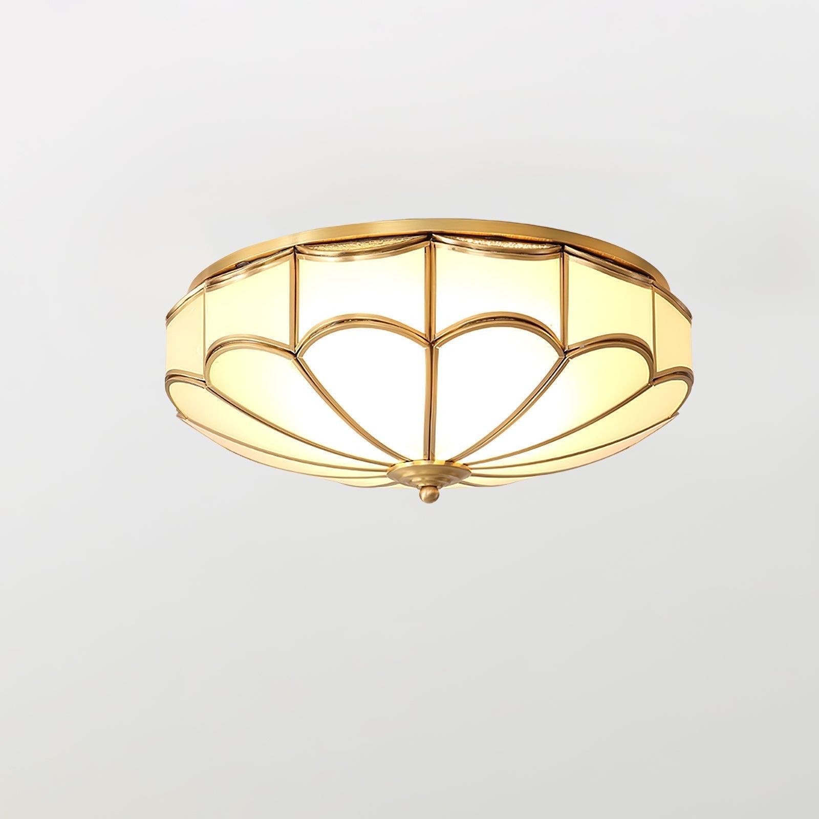 Scalloped Flush Ceiling Light by FIFTH & BEAM — product view 14