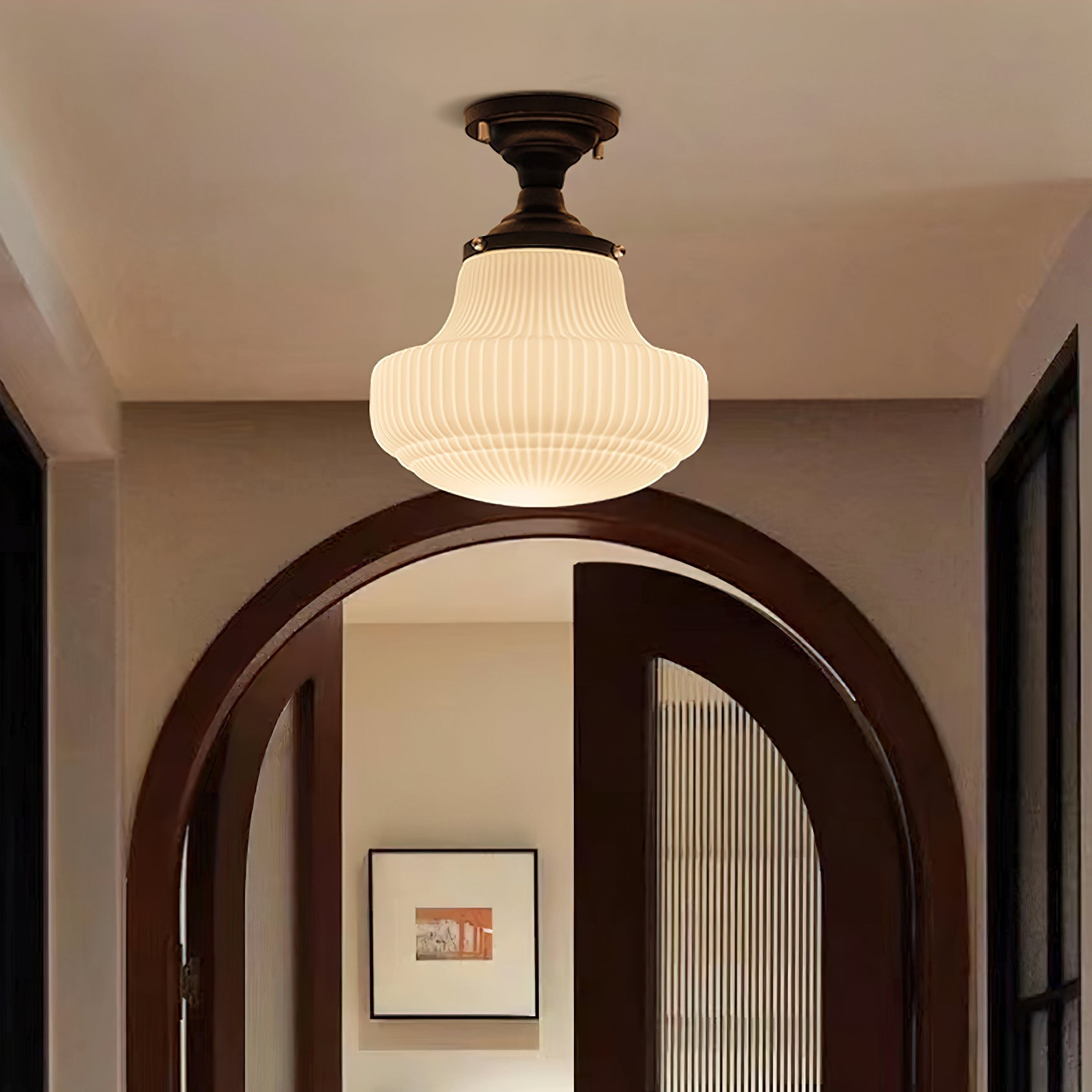 Schoolhouse Ceiling Light by FIFTH & BEAM — product view 14