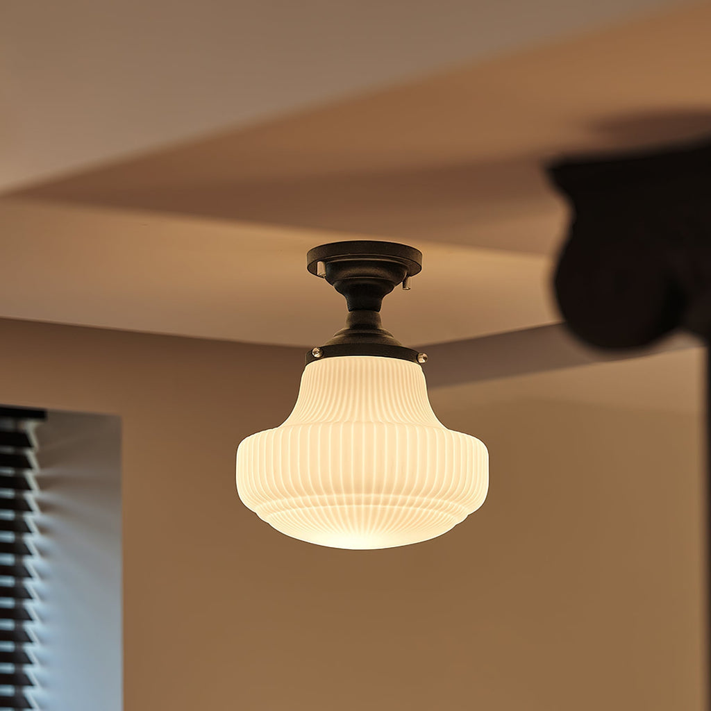Schoolhouse Ceiling Light by FIFTH & BEAM — product view 6