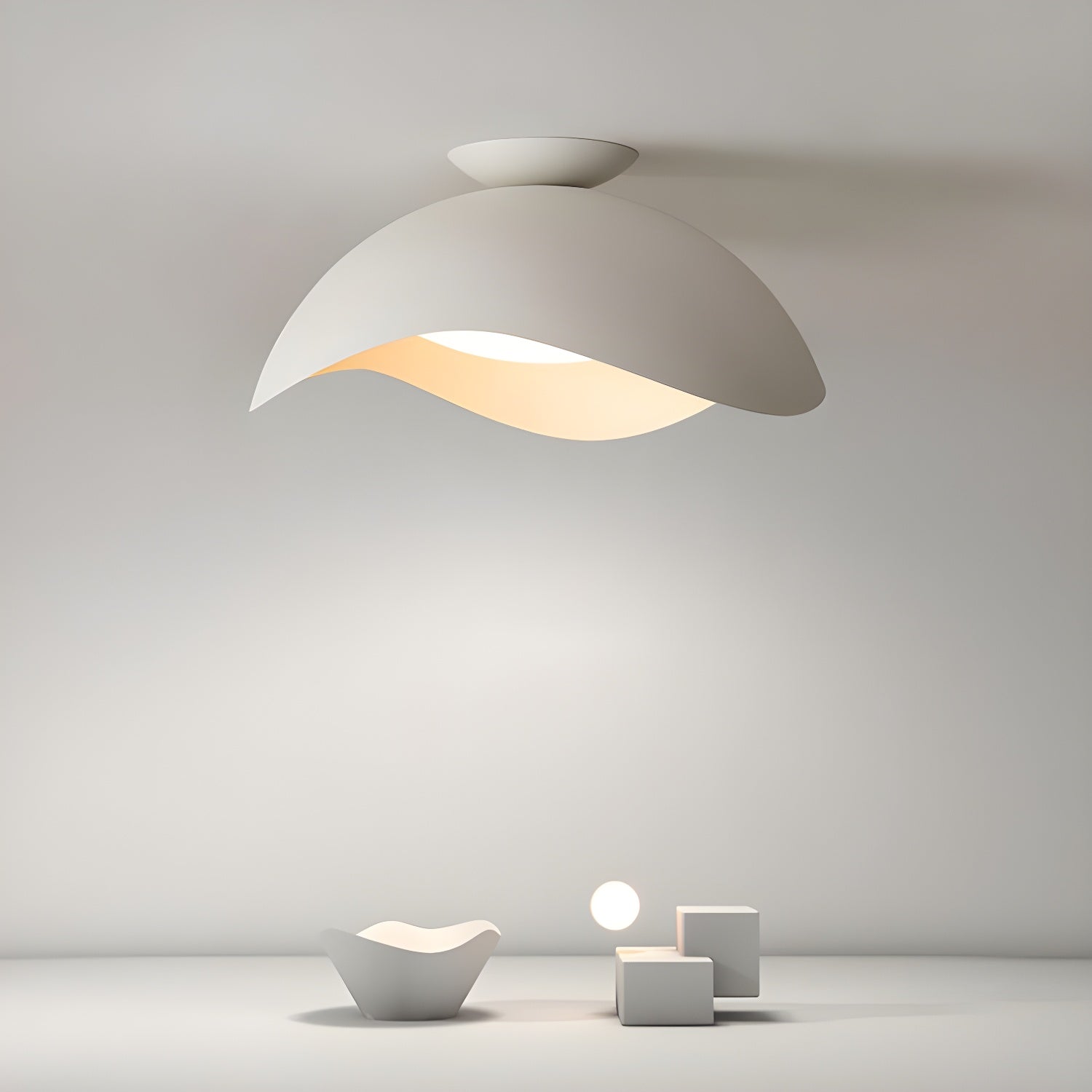 Serene Wave Ceiling Light by FIFTH & BEAM — product view 11